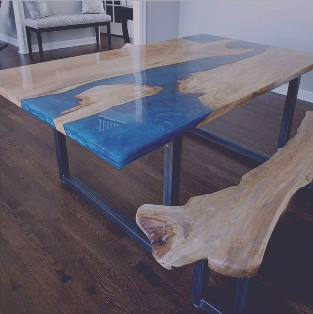 Epoxy and glass fusion